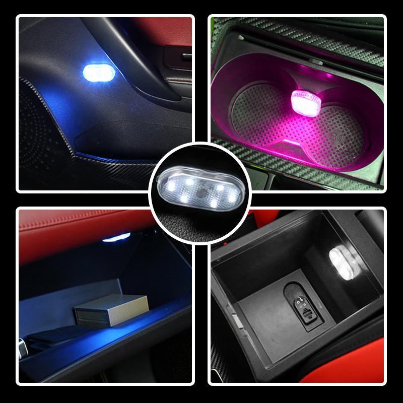 Luce di illuminazione per auto con sensore tattile