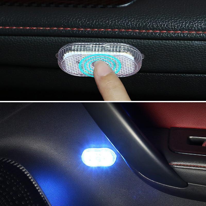 Luce di illuminazione per auto con sensore tattile