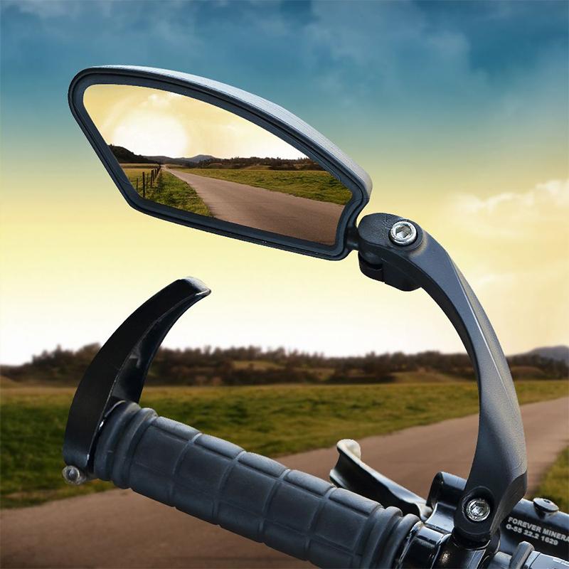 Specchi retrovisori di sicurezza flessibili per biciclette