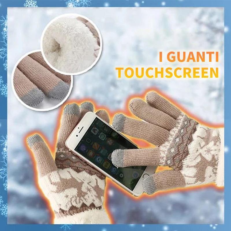 Guanti Touchscreen In Pile Extra-caldo