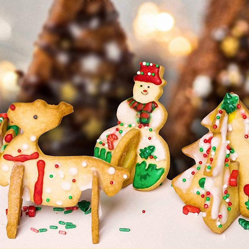 Stampo per biscotti natalizi in acciaio inossidabile