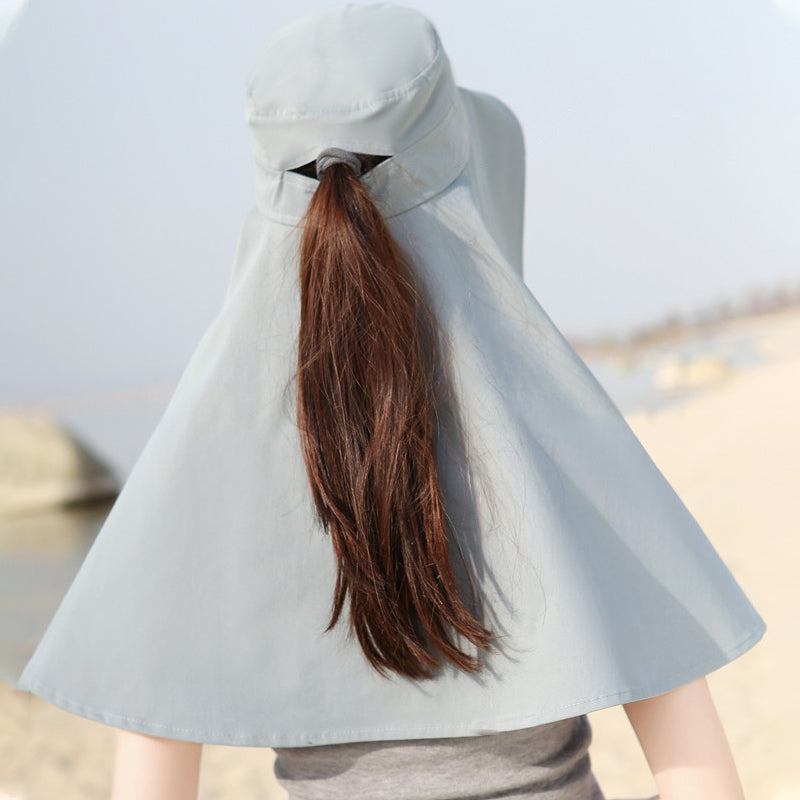 Cappello a secchiello con protezione UV da donna alla moda