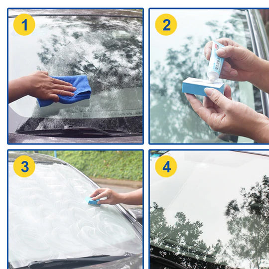 Detergente per pellicole di olio per vetri per auto